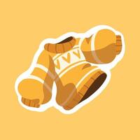 Autumn comfy sweater vector