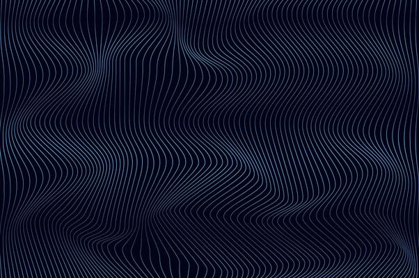 Line wave pattern striped abstract background. Mesh, wavy and smooth texture. Tech, curve futuristic background with copy space.