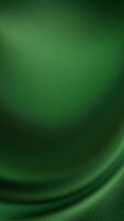 Vertical abstract background with flowing green velvet texture vector