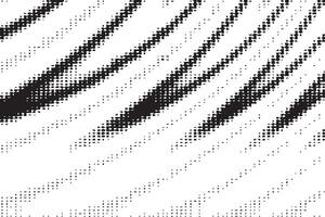 Halftone Wave Pattern . Abstract Pixel Dot Texture vector