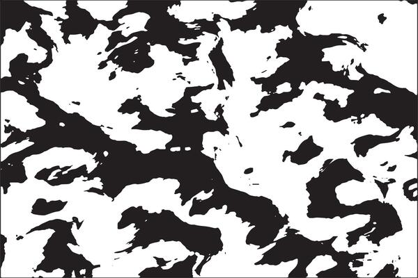 Monochrome Abstract Camouflage Splatter Texture
