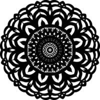 Symmetrical Mandala for Meditation and Relaxation vector