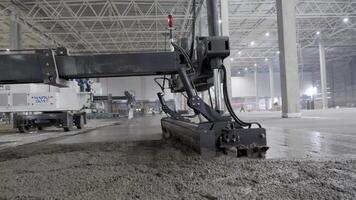 Georgia, Tbilisi - November 7, 2024. Exploring Advanced Concrete Paving Technology and Its Impact on Modern Construction Practices. Clip video