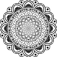 Geometric Mandala Pattern Artwork vector