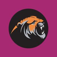 Tiger logo design free for online download. vector