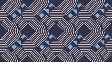 Geometric Lines and Shapes Pattern abstract vector