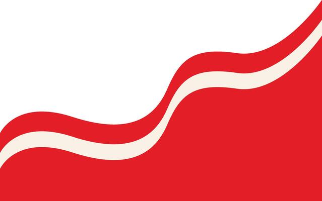 Indonesian Flag Ribbon in Simple Design,
