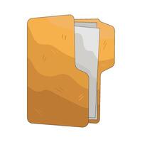 Folder with Documents vector