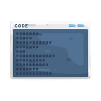 Code File illustration vector