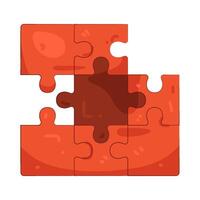 Puzzle Mismatch Illustration vector