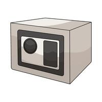 Closed Safe illustration vector