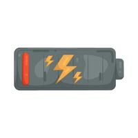 Empty Battery Illustration vector