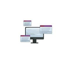 Accounting Software illustration vector
