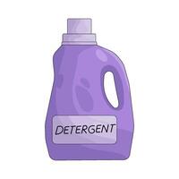 Bottle of Laundry Detergent vector
