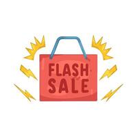 Shopping Flash Sale vector