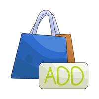 Add to Shopping Bag vector