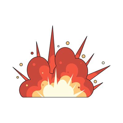 Illustration of an Explosion
