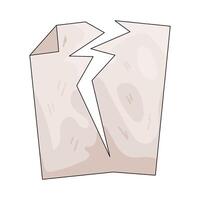 Illustration of Torn Paper vector