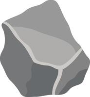 Big Rock Stone with Smooth Design vector