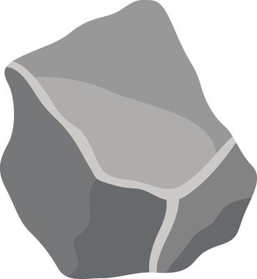 Big Rock Stone with Smooth Design