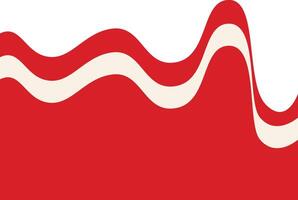 Indonesian Flag Ribbon vector