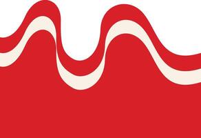 Indonesian Flag Ribbon. Indonesia Independence Day Background vector