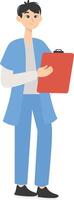 Man Medical Staff vector