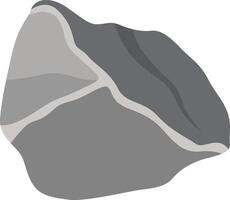 Big Rock Stone in Smooth Design vector