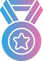 Medal Refined Shape Symbol vector