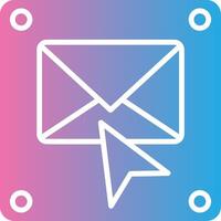 Mail Digital Sketch Object vector
