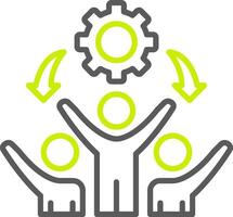Team Bright Web Symbol vector