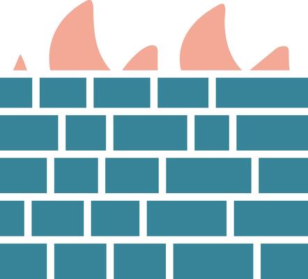Firewall Shadowed Grid Element