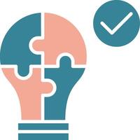 Problem Solving Smooth Web Graphic vector