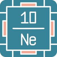 Neon Refined Shape Symbol vector