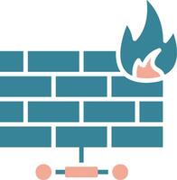 Firewall Scalable Graphic vector