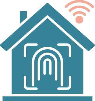 Finger Scan Smart Grid Unit vector