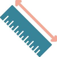 Ruler Sleek Visual Element vector