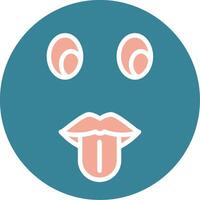 Tongue High Detail Sketch vector