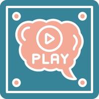 Play Highlighted System Mark vector