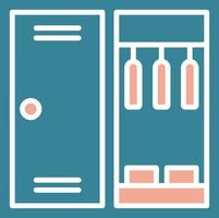 Wardrobe User Interface Mark vector