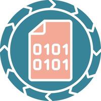 Data Vibrant Web Token vector