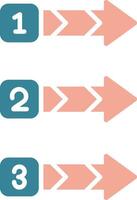 Infographic Elements Streamlined Mark vector
