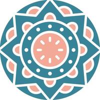 Mandala Sleek Visual Element vector