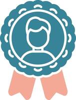 Medal Pastel Grid Symbol vector