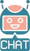 Bot Sleek Web Pattern vector