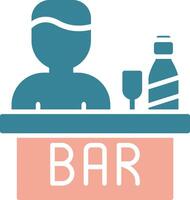 Bar Elegant App Emblem vector