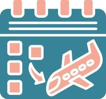 Calendar Highlighted Badge Graphic vector