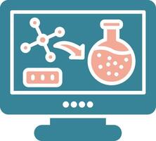Virtual Lab Fresh UX Shape vector