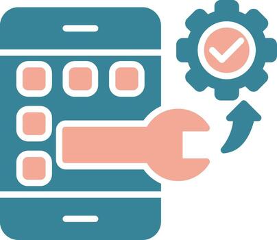 Application Minimal Grid Form vector