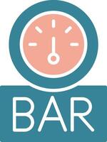 Bar Light Sketch Form vector